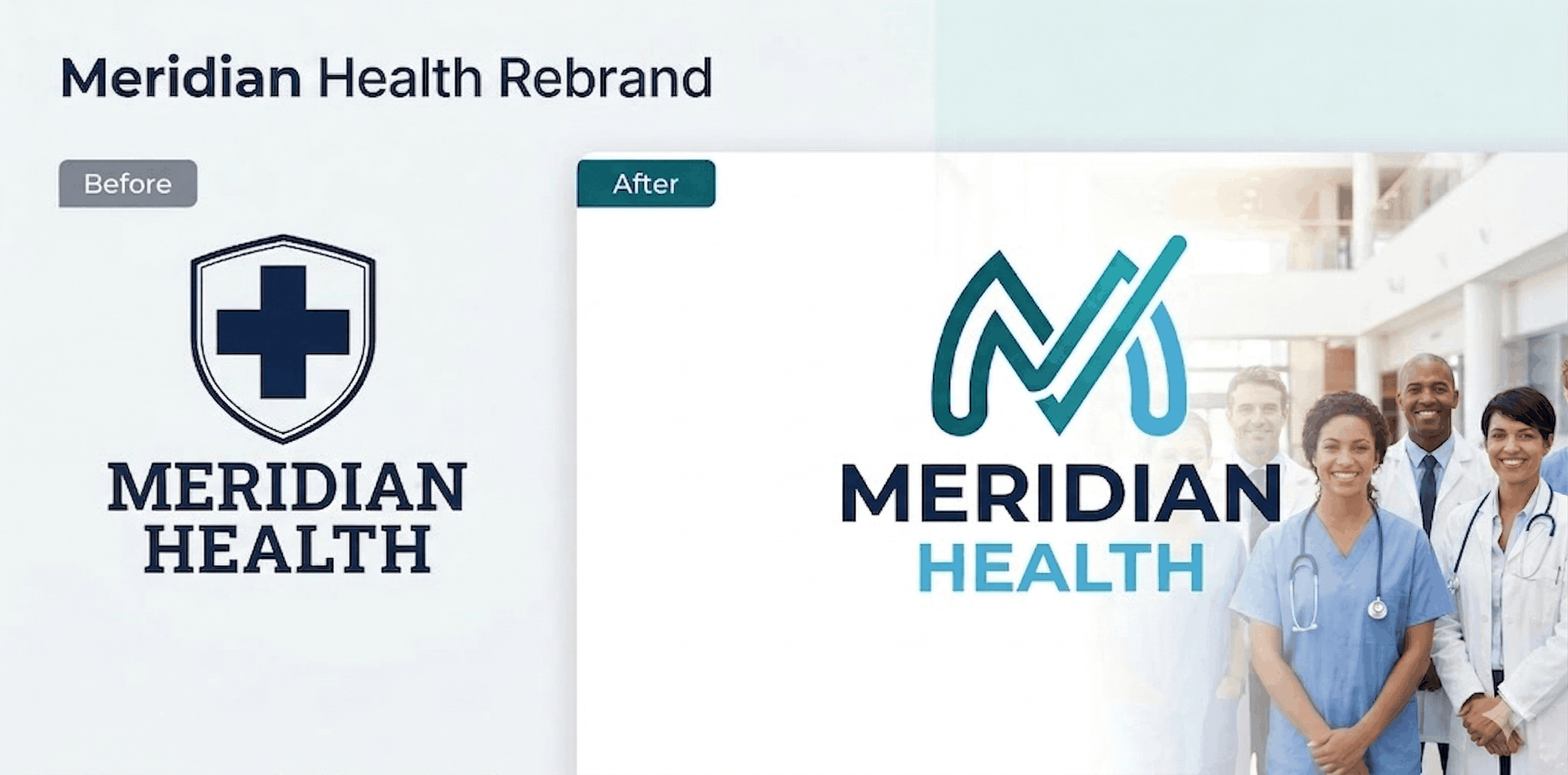 Meridian Health: A full digital rebrand for a Toronto-based medical services provider, tripling their online enquiries.